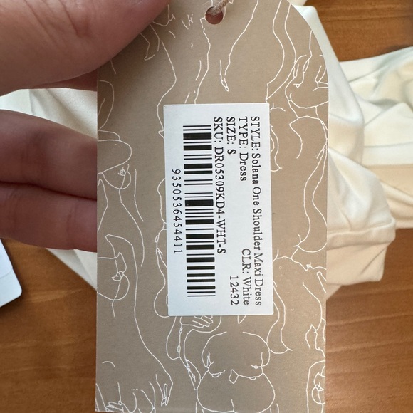 Meshki Solana One Shoulder Maxi Dress - NWT - Picture 4 of 4